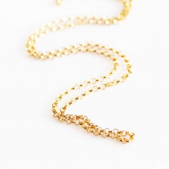 1.8mm Cable Necklace - Gold Filled - 18 inch (46cm) 
